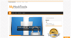 Desktop Screenshot of myhacktools.com